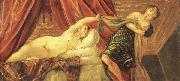 Jacopo Robusti Tintoretto Joseph and Potiphar's Wife France oil painting artist